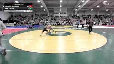 126 lbs Round Of 128 - Antonio Grooman, WY vs Jake Austin, FL