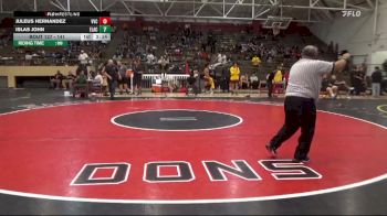 141 lbs Cons. Round 2 - Juleus Hernandez, Victor Valley College vs Islas John, East Los Angeles College