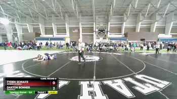 120 lbs Cons. Round 6 - Tyden Schultz, Spanish Springs vs Daxton Bonner, Wasatch