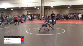 74 lbs Quarterfinal - Roman Tuttle, Virginia vs Nathan Morales, Massachusetts