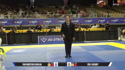 Cru J Khoury vs Yair Monteon Carvajal 2026 Pan Kids Jiu-Jitsu IBJJF Championship
