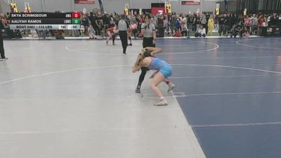 120 lbs Cons. Rd Of 32 - Skya Scrimgeour, Askren Wrestling Academy vs Aaliyah Ramos, Lady Bulldog Wrestling Club