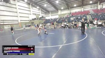 110 lbs Round 3 (6 Team) - Laureen Bodeen, Alaska vs Rhiannon Towers, Utah 2