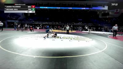 132 lbs Cons. Round 3 - Michael Hall, Ponderosa vs Jaiden Palomino, Merrill West