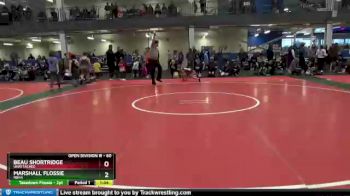 60 lbs Quarterfinal - Marshall Flossie, NBHA vs Beau Shortridge, Unattached