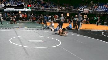 6A 157 lbs Cons. Round 2 - Kaleb Smith, San Antonio Johnson vs Waldo Jimenez, Conroe Caney Creek