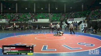 1A-4A 144 Quarterfinal - Connor Roberts, Dora vs Wesley Beebe, White Plains