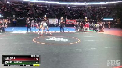 144-4A Cons. Semi - Luke Diehl, Coronado vs Carson Hageman, Erie