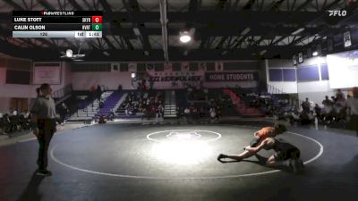 126 lbs Calin Olson, Riverton vs Luke Stott, Skyridge