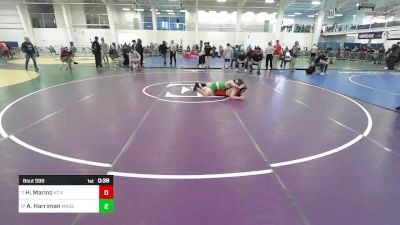 130 lbs Consolation - Harry Marino, KT Kidz vs Alexander Harriman, Massabesic ME