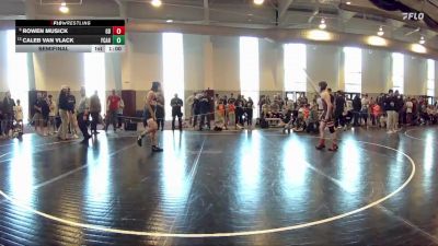 108 lbs Semifinal - Rowen Musick, Lebanon Youth Wrestling vs Caleb Van Vlack, Fauquier Falcons