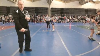 77 lbs Rr Rnd 1 - Ryder Kim, RedNose Wrestling School - ESC vs Sebastian Pellegrini, Wrecking Crew Wrestling Academy - ESC