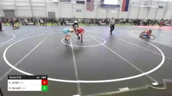 130 lbs Round Of 16 - Kolton Jones, Independent vs Dylan Kendall, Quartz Hill WC