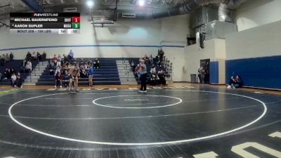 189 lbs Consy 1 - Michael Bauernfeind, South Allegheny vs Aaron Supler, McGuffey