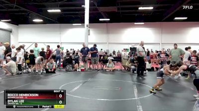 56 lbs Round 5 (6 Team) - Dylan Lee, Savage WA vs Rocco Henrickson, Quaker Nation