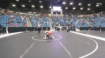 133 lbs Champ. Round 1 - Jevin Foust, Newman vs Luke Ward, Avila