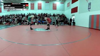 157 lbs Champ. Round 1 - Owen Canter, Lakeside vs Alex Ash, Chardon