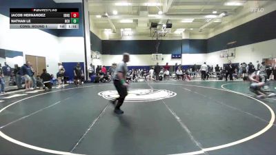 146 lbs Cons. Round 1 - Jacob Hernandez, El Dorado High School vs Nathan Le, Hill Crest HS