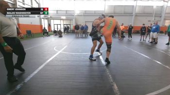 190 lbs Finals (2 Team) - Malaki Washington, Sleepers vs Emery Johnson, Freakztyle Wrestling