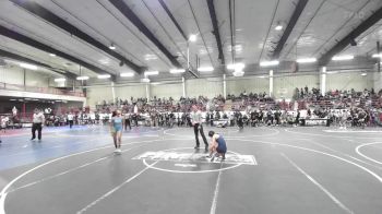 123 lbs Quarterfinal - Amaya Williamson, Cornerstone WC vs Hana MaletichMarquez, Durango WC