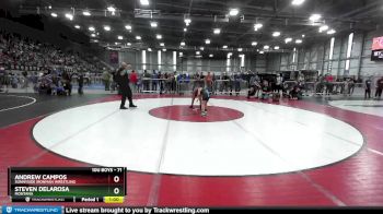 71 lbs Cons. Round 2 - Steven Delarosa, Montana vs Andrew Campos, Sunnyside Ironman Wrestling