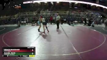 110 lbs Cons. Round 3 - Rachel Silva, Somerset Academy vs Gracie Bradshaw, Middleburg