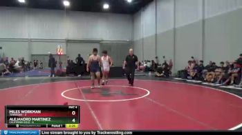 220 lbs 2nd Wrestleback (8 Team) - Miles Workman, Tennessee vs Alejandro Martinez, California Gold