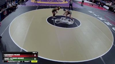 Cons. Round 2 - Daisy Alonso Gomez, Fremont Girls vs Kaydence Mckee, Gering Girls