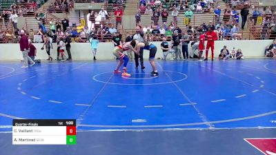 160 lbs Quarterfinal - Carson Vaillant, Troup Wrestling vs Alan Martinez, Georgia