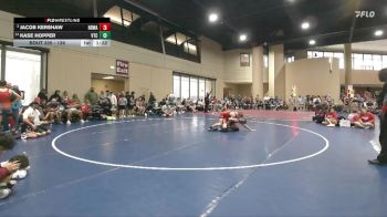 138 lbs Champ. Round 3 - Jacob Kershaw, North DeSoto Wrestling Academy vs Kase Hopper, Venice Takedown Club