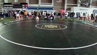 120 lbs Champ. Round 1 - Kayden Smith, Utah vs Kayleb Chao, California