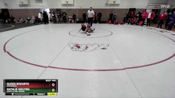 105 lbs Cons. Round 3 - Alexis Bozarth, San Benito vs Natalie Nguyen, Santa Clara Senior