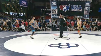 132 lbs Champ. Rd Of 32 - Cole Cronan, California vs Jr Ortega, Colorado