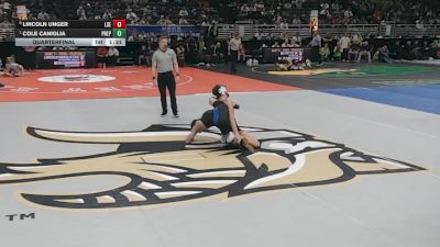 Quarterfinal - Cole Caniglia, Creighton Prep vs Lincoln Unger, Lincoln Southeast