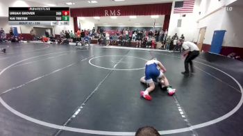 126 lbs Champ. Round 1 - Kai Teeter, Thunder Basin vs Urijah Grover, Sheridan