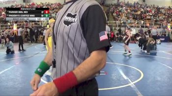 90 lbs Champ. Round 2 - Phoenyx Cortez NW2, Freedom Wrestling vs Parker Biel NE1, Neighborhood Wrestling Club