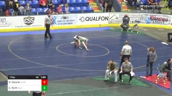 77 lbs Prelims - Gage Swank, Muncy vs Caden Rutt, Solanco