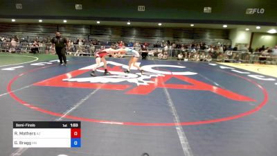 112 lbs Semifinal - Reagan Mathers, AZ vs Gigi Bragg, MN