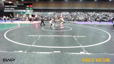 127 lbs Consi Of 4 - Carley Ocampo, Liberty Falcon Wrestling vs Olivia Ortiz, Exeter X-Men