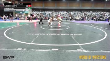 127 lbs Consi Of 4 - Carley Ocampo, Liberty Falcon Wrestling vs Olivia Ortiz, Exeter X-Men