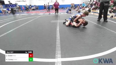 84 lbs Rr Rnd 3 - Jaren Dodd, Madill Takedown vs Hunter Coney, Choctaw Ironman Youth Wrestling