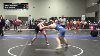 160 lbs Cons. Round 2 - Alec Douglas, Frontenac vs Brody Kohlmeier, KS Thunderstruck