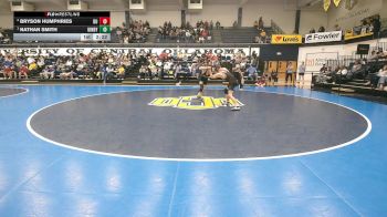 125 lbs Semifinal - Nathan Smith, Indianapolis vs Bryson Humphries, Drury