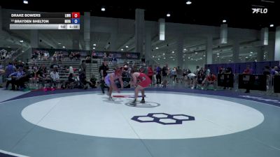79 kg Cons. Sub-rd Of 16 - Drake Bowers, Liberty Wrestling vs Brayden Shelton, Missouri Valley