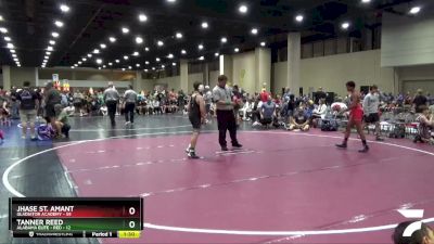 108 lbs Round 2 (6 Team) - Jhase St. Amant, Gladiator Academy vs Tanner Reed, Alabama Elite - Red