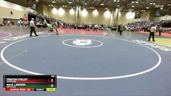 165 lbs Champ. Round 2 - Nate Lawhon, Smithville vs Tristan Steldt, Fennimore