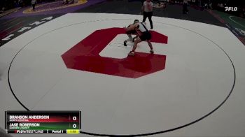 Champ. Round 1 - Jase Roberson, Garden County vs Branson Anderson, North Central