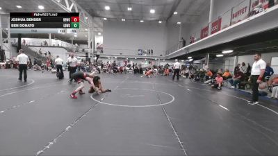113 lbs Round 3 (6 Team) - Ben Donato, LBWC vs Joshua Bender, Barn Brother WC