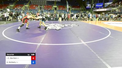 165 lbs Rnd Of 64 - Cole Bartlein, WI vs Gabe McNally, OH