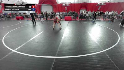 132 lbs Quarters - Oleksandr Havrylkiv, IZZY Style Wrestling vs Darryl Jackson, Mn Elite